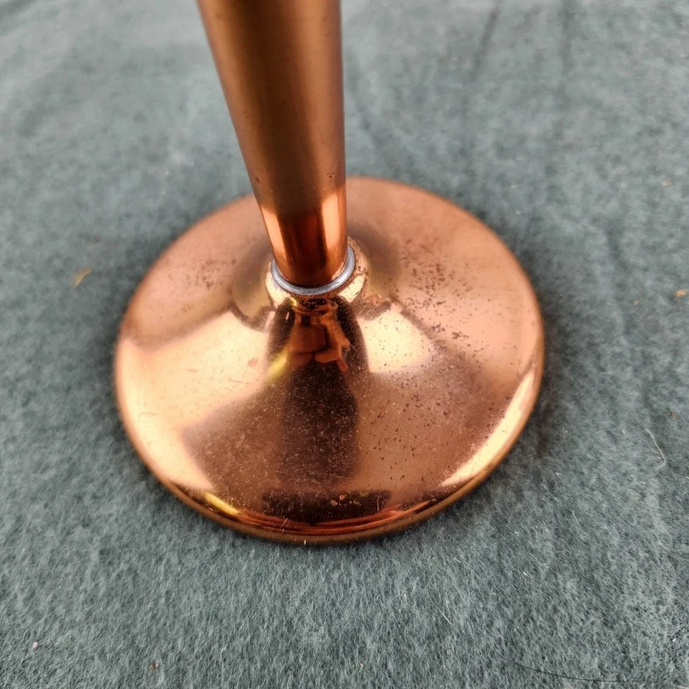 Vintage Mid Century Modern‎ COPPERCRAFT GUILD Copper Bud Vase 8
